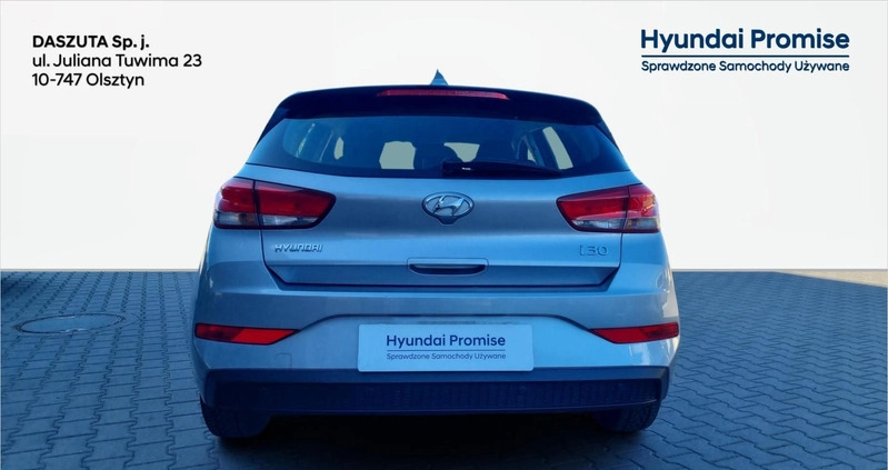 Hyundai I30 cena 64899 przebieg: 55087, rok produkcji 2022 z Mogilno małe 211